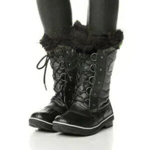 Sorel Tofino II Faux Fur Lined Waterproof Boot, Size Youth 6 / Women's 7 EU 38